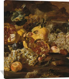 Artwork by Abraham Brueghel