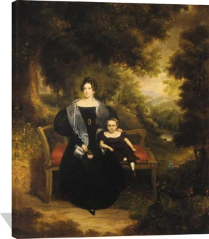 Portrait of a Lady and Child