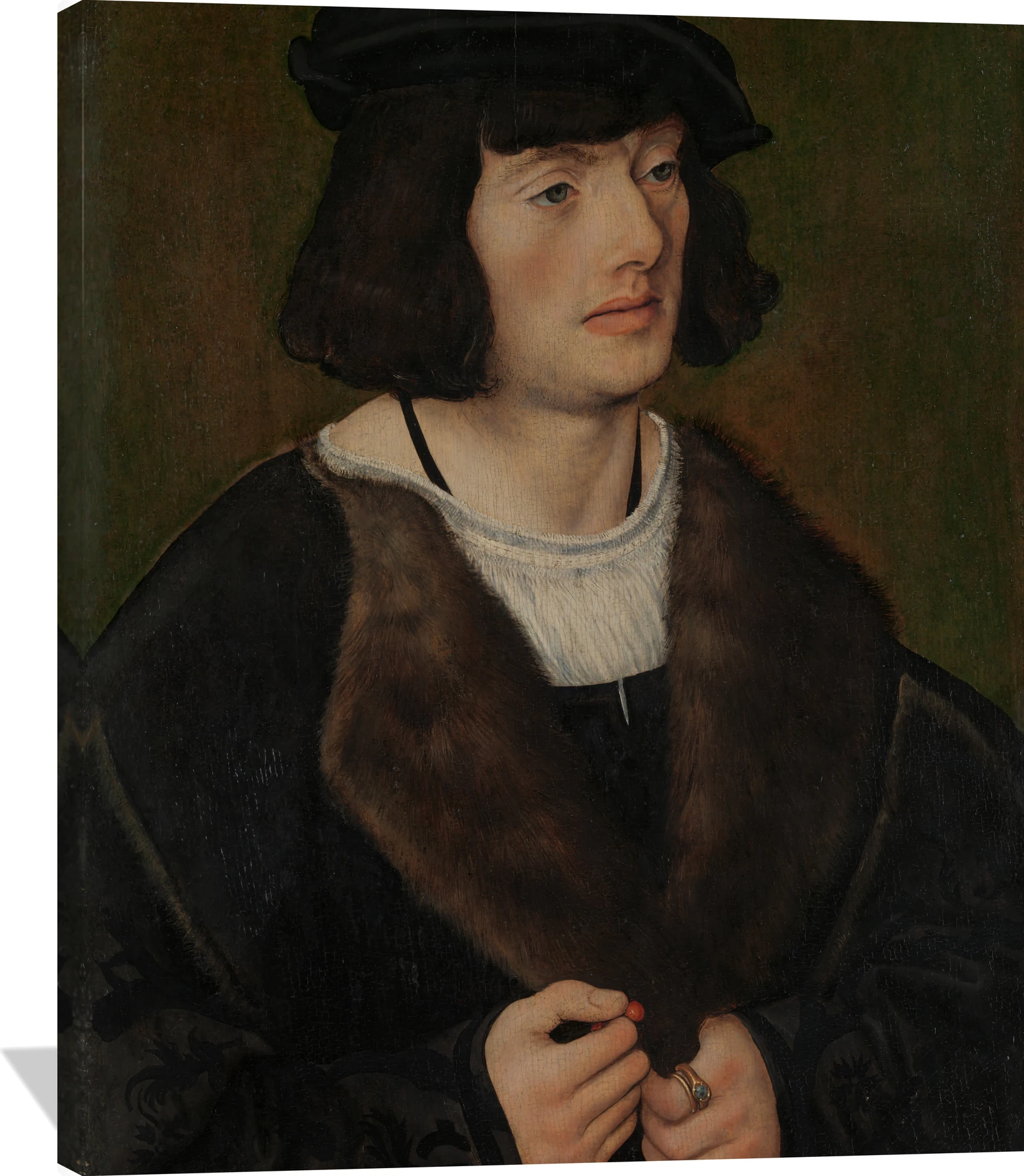 Portrait of a Man with a Rosary
