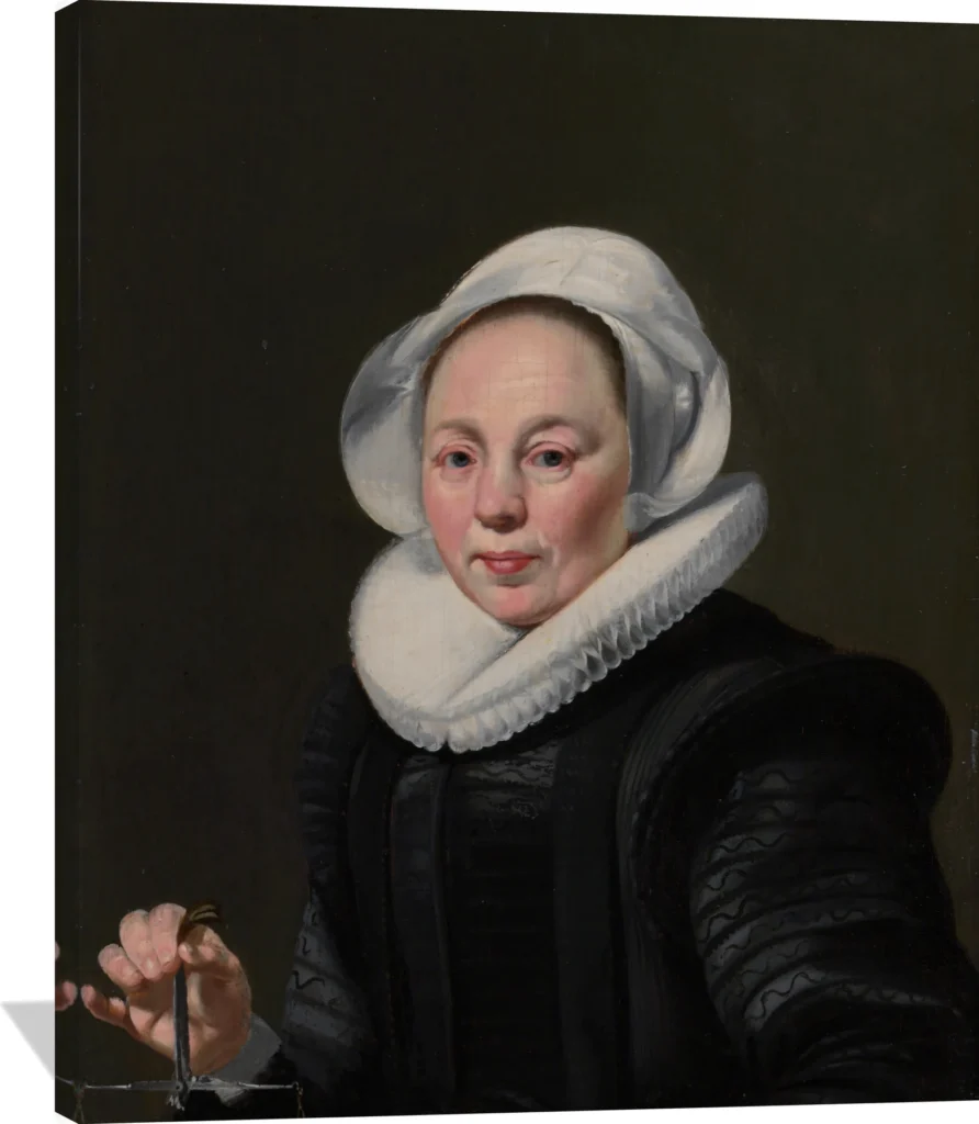 Portrait of a Woman with a Balance