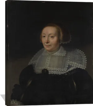 Portrait of a Woman with a Lace Collar