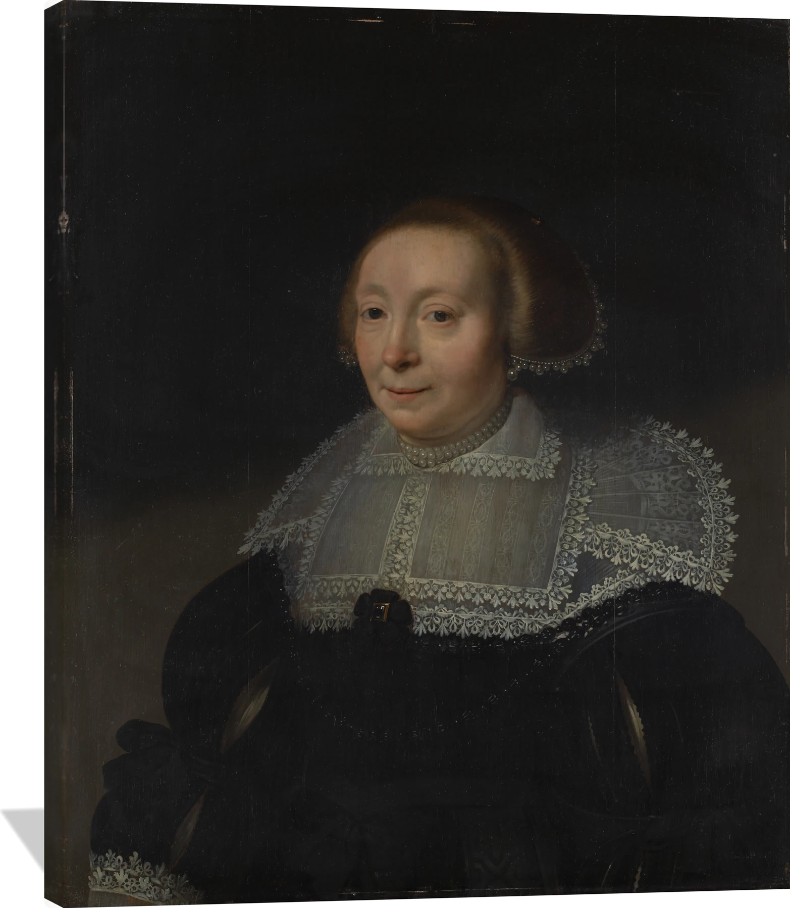 Portrait of a Woman with a Lace Collar