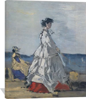 Princess Pauline Metternich (1836–1921) on the Beach