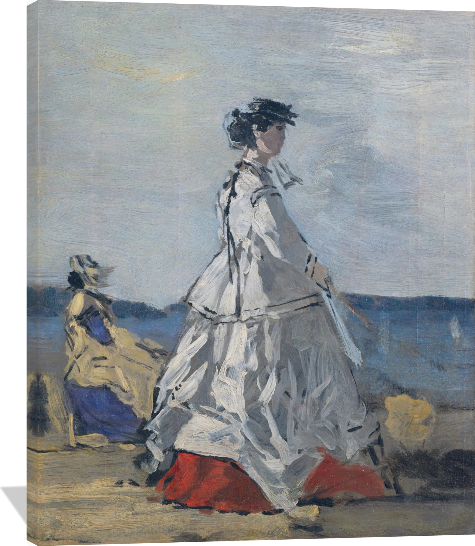 Princess Pauline Metternich (1836–1921) on the Beach