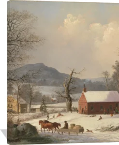 Artwork by George Henry Durrie