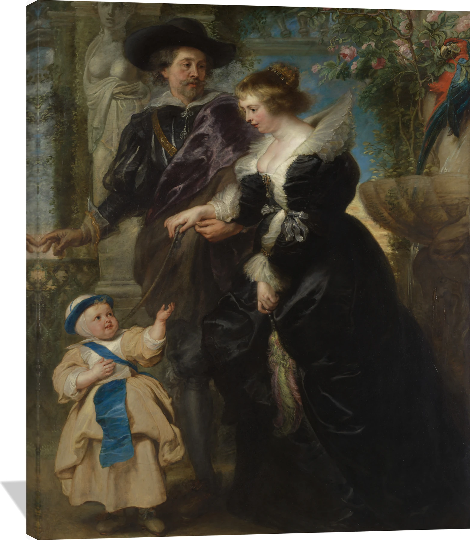 Rubens, Helena Fourment (1614–1673), and Their Son Frans (1633–1678)