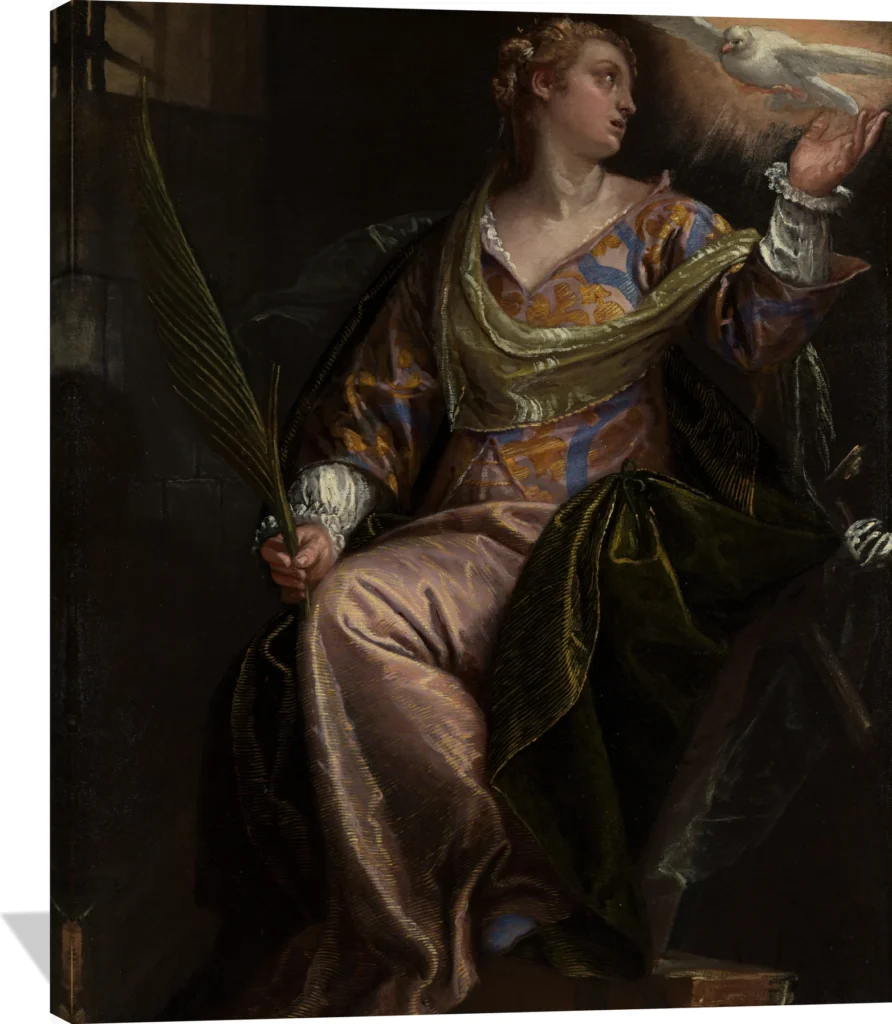 Saint Catherine of Alexandria in Prison