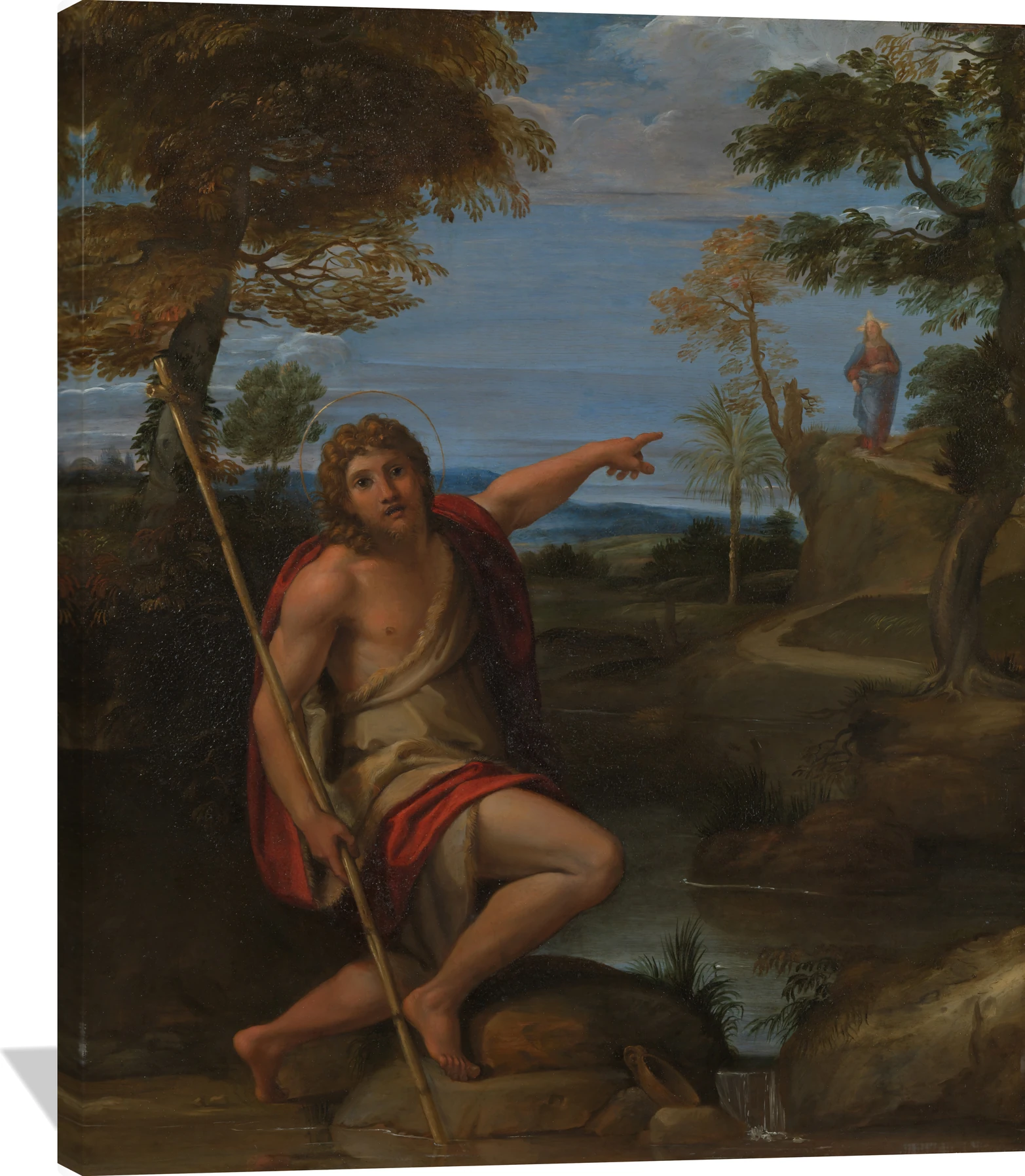 Saint John the Baptist Bearing Witness
