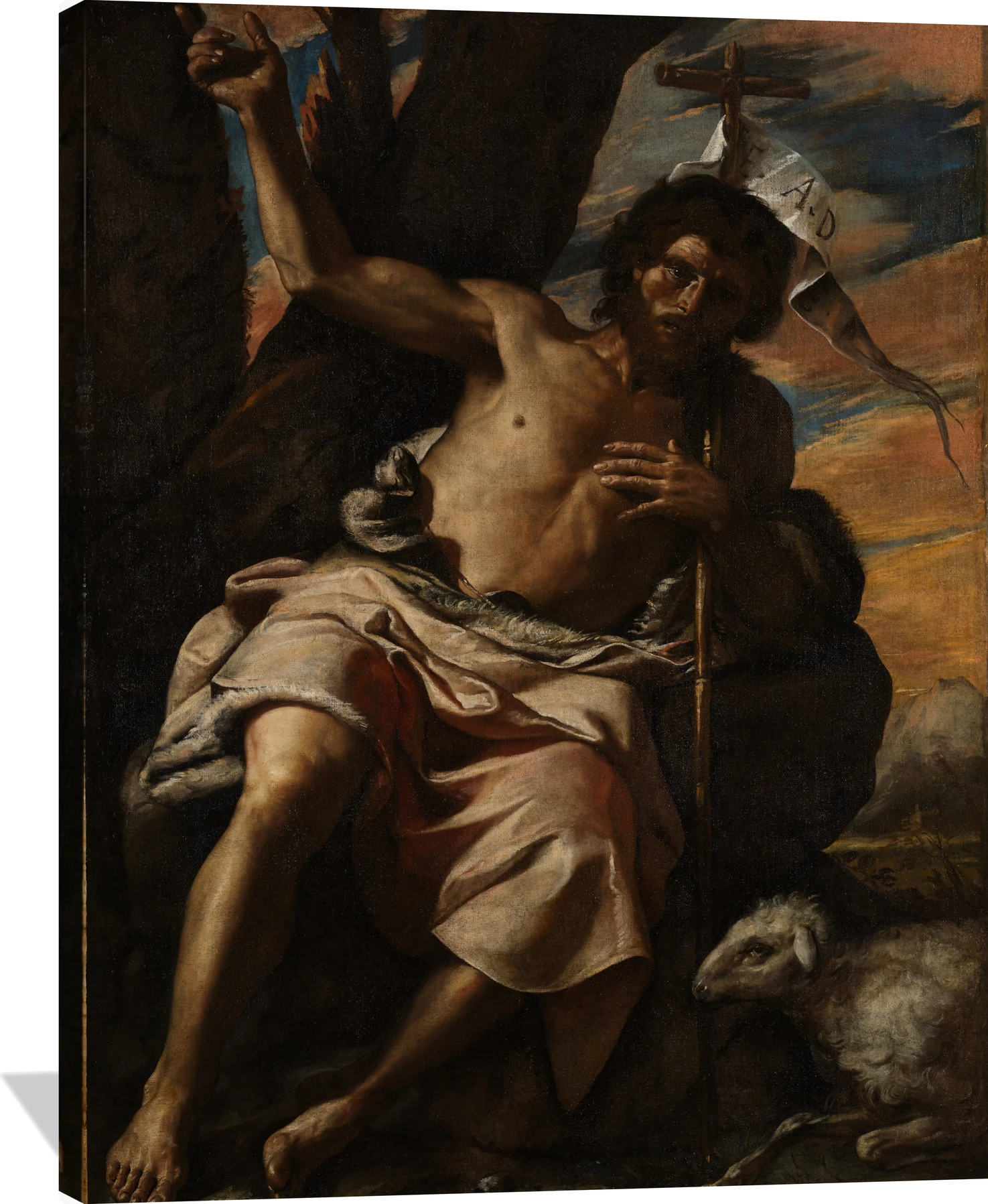 Saint John the Baptist Preaching