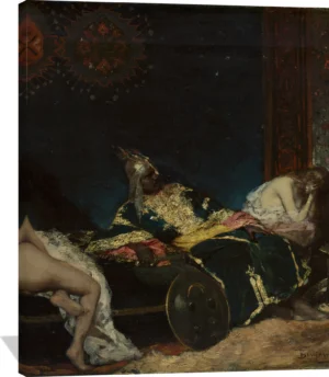 Scene in a Harem (Un Envoi de Serbie)