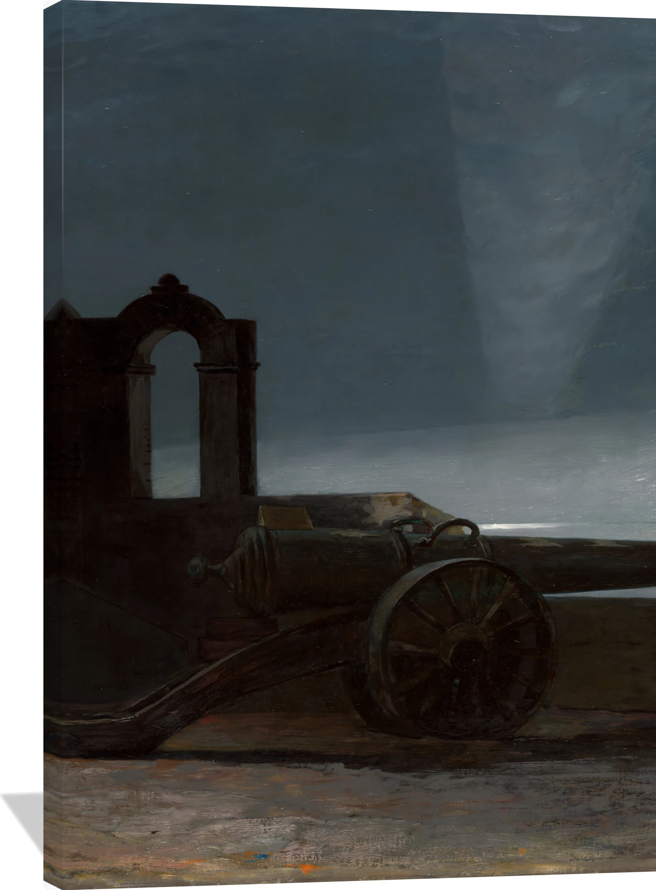 Searchlight on Harbor Entrance, Santiago de Cuba