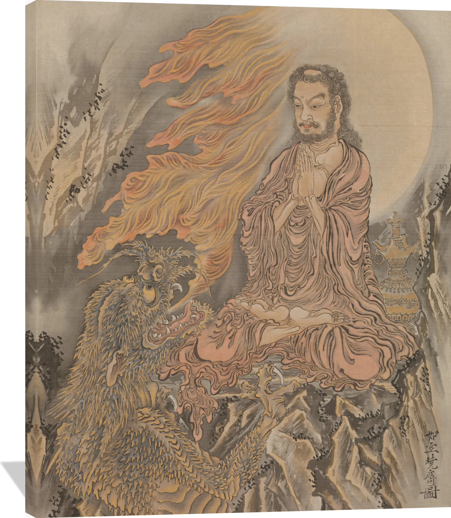 Shakyamuni Subjugating Demons
