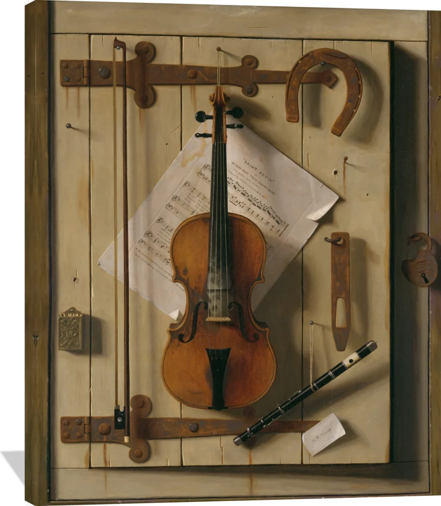Still Life—Violin and Music