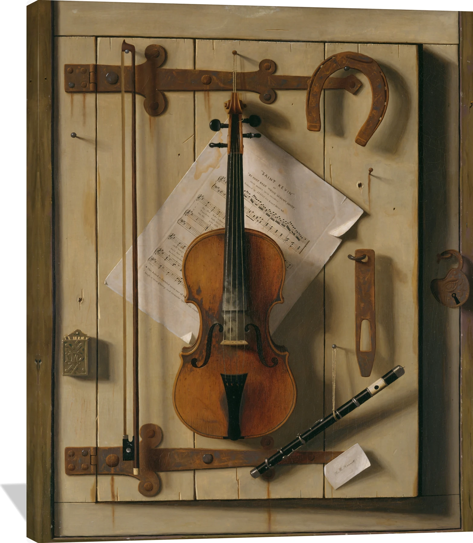 Still Life—Violin and Music