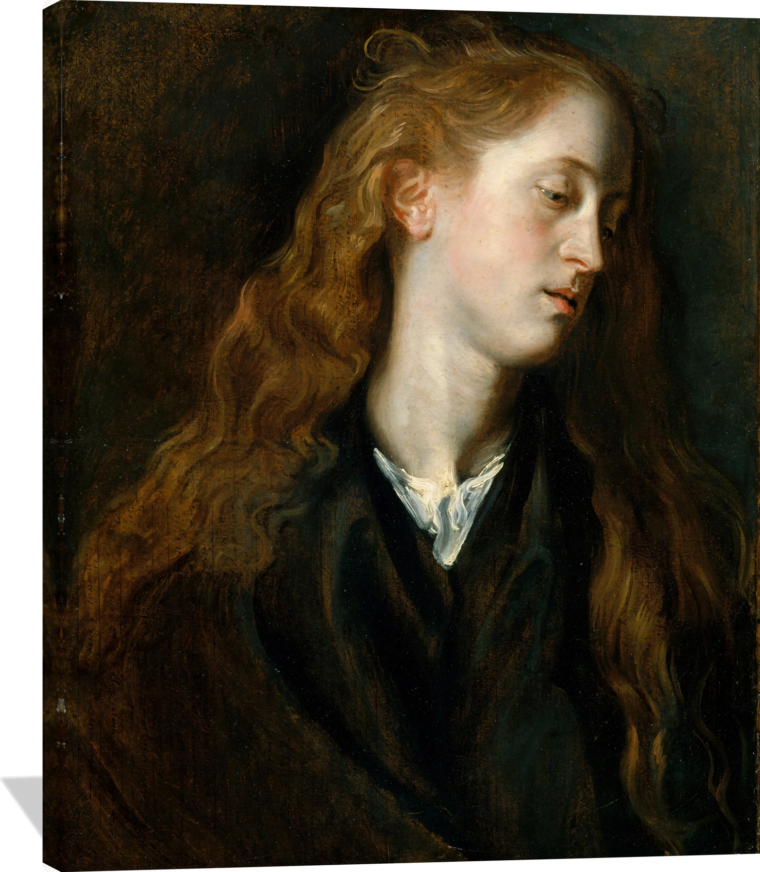 Study Head of a Young Woman