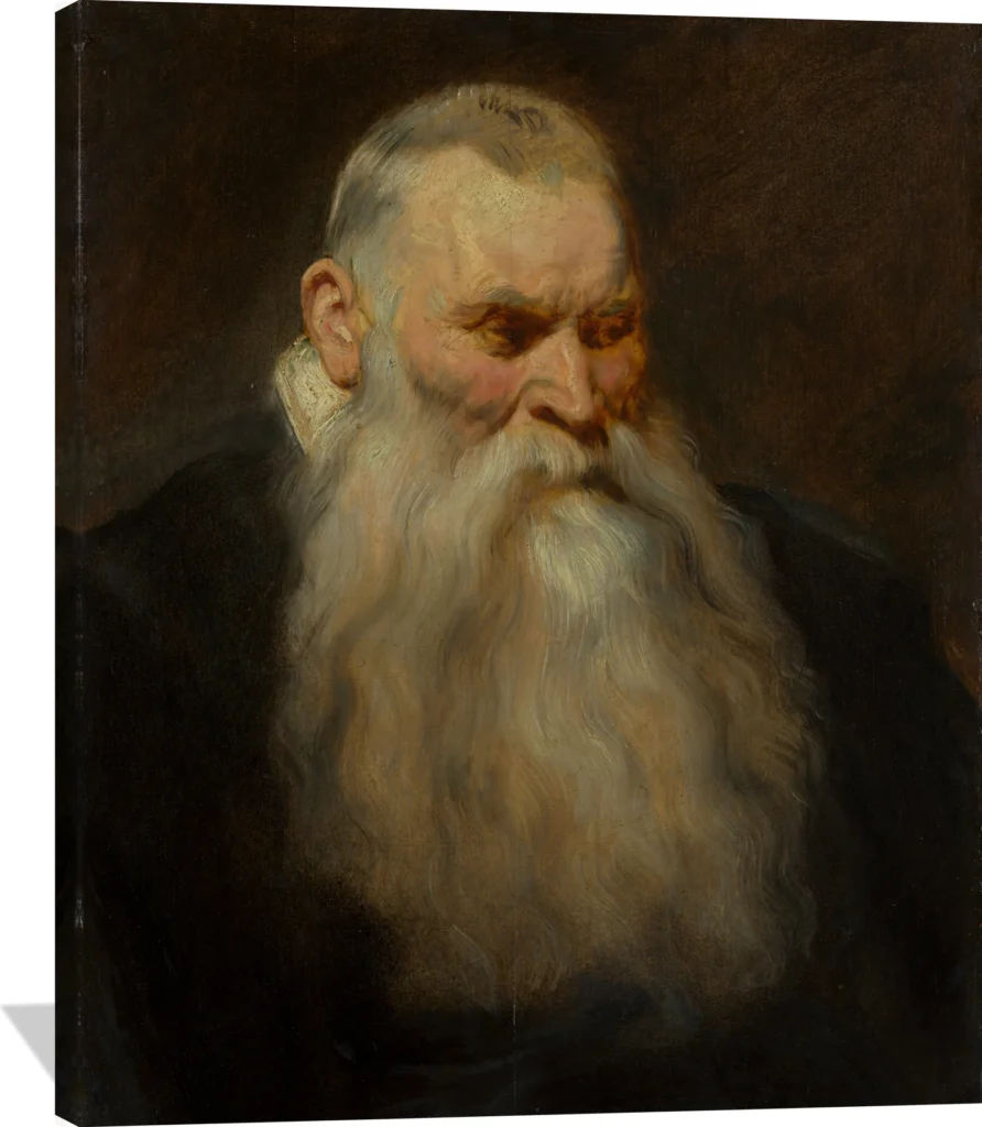 Study Head of an Old Man with a White Beard