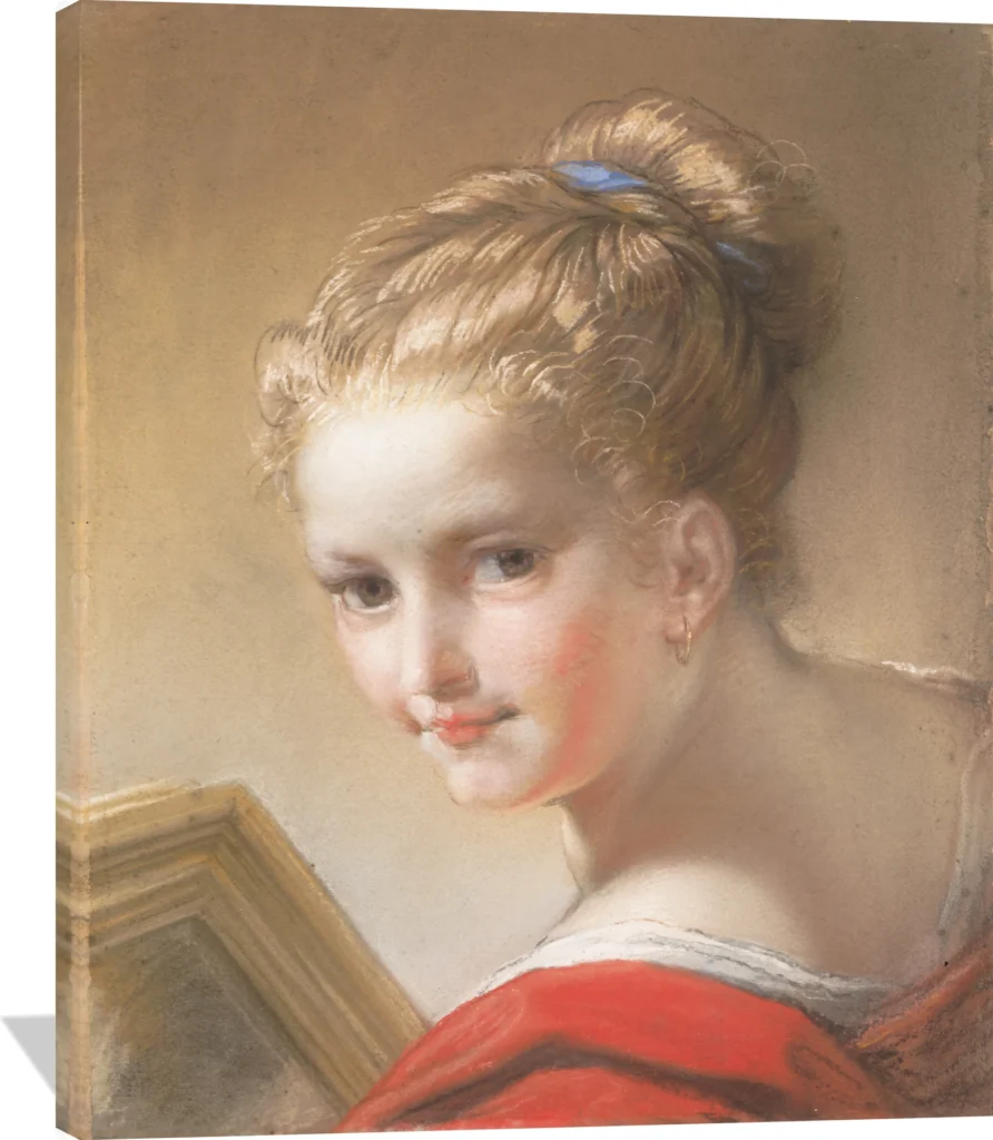 Study of a Girl in Red