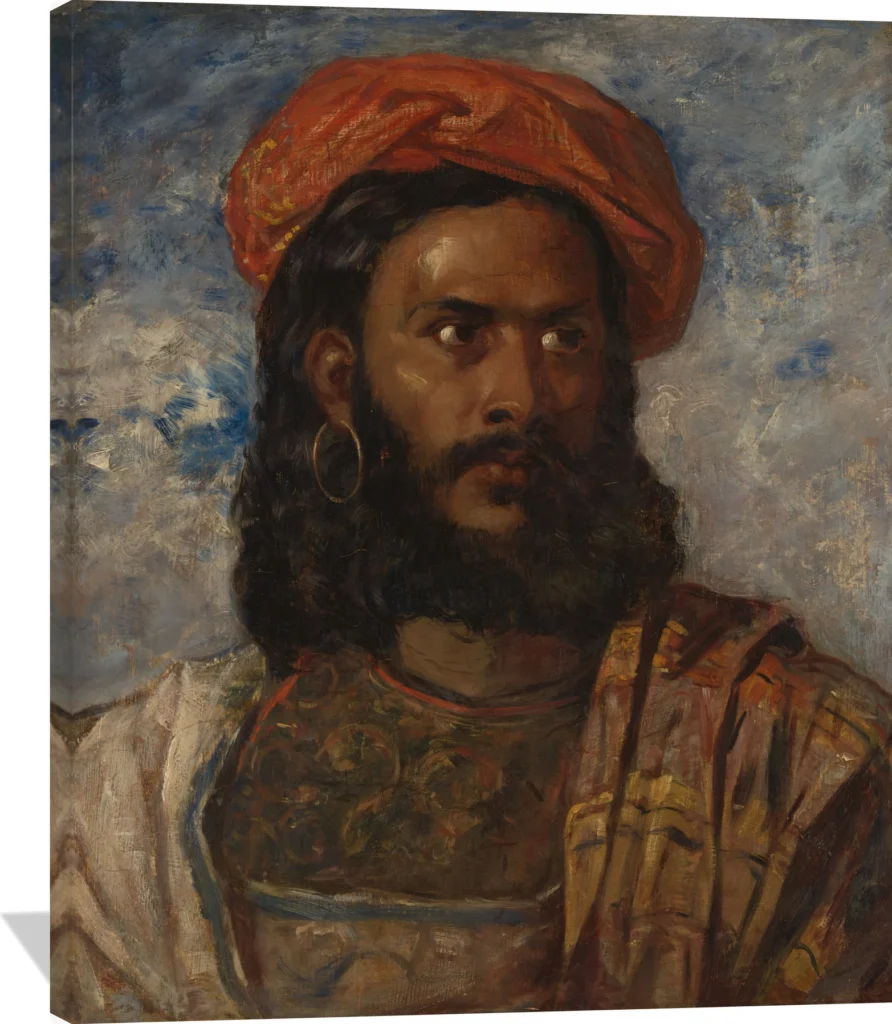 Study of a Man, Bust-Length, in Moorish Costume