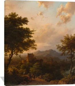 Artwork by Barend Cornelis Koekkoek