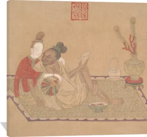 Tartar Officer with Blond Lady