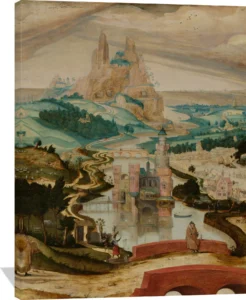 Artwork by Master of the Brussels Calling of Saint Matthew