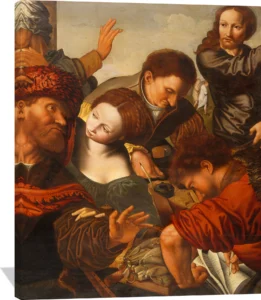 Artwork by Jan Sanders van Hemessen