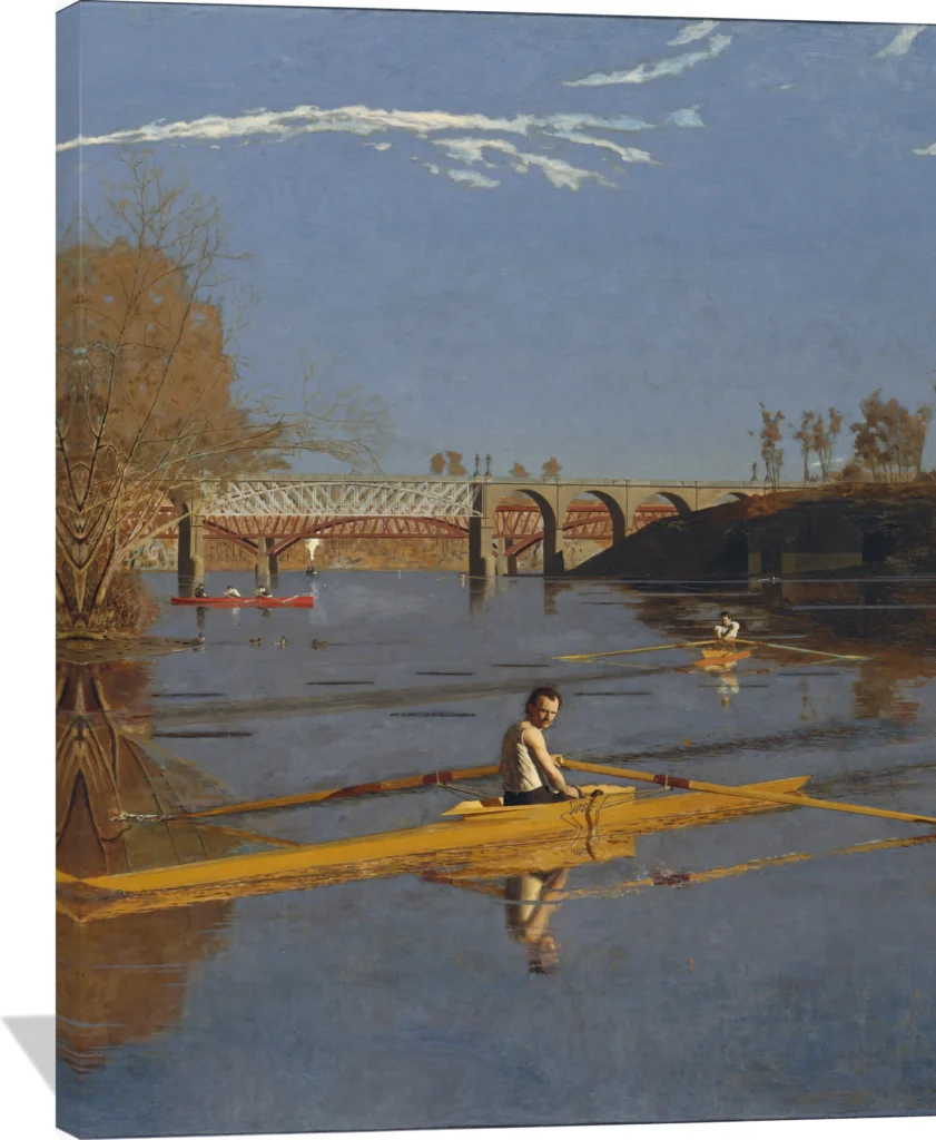 The Champion Single Sculls (Max Schmitt in a Single Scull)