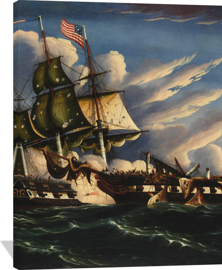 The Constitution and the Guerriere