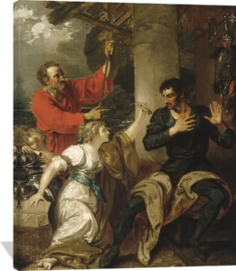 Artwork by Benjamin West