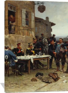 Artwork by Alphonse-Marie-Adolphe de Neuville
