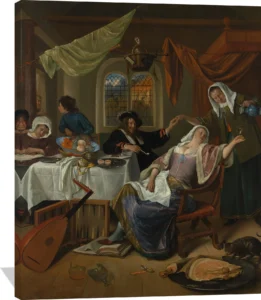 Artwork by Jan Steen