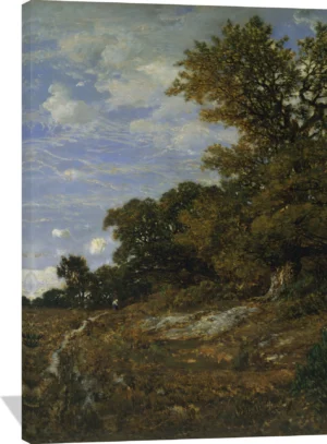 The Edge of the Woods at Monts-Girard, Fontainebleau Forest