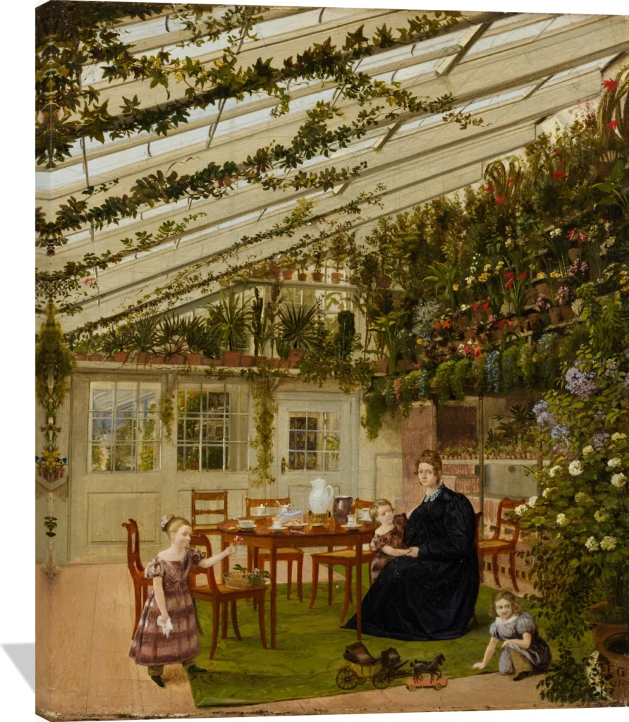 The Family of Mr. Westphal in the Conservatory