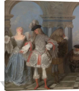 Artwork by Antoine Watteau