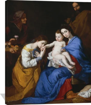 The Holy Family with Saints Anne and Catherine of Alexandria