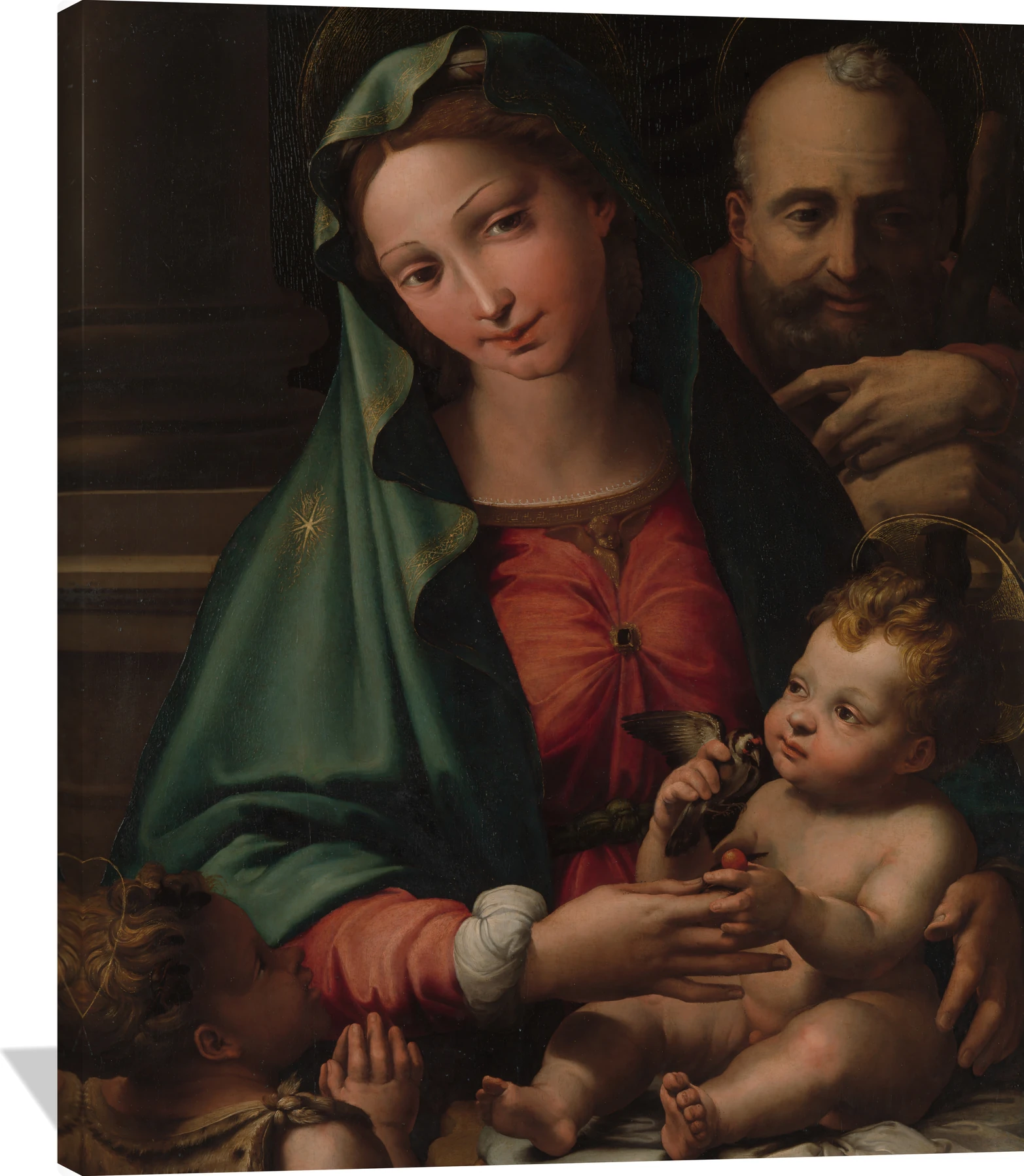 The Holy Family with the Infant Saint John the Baptist