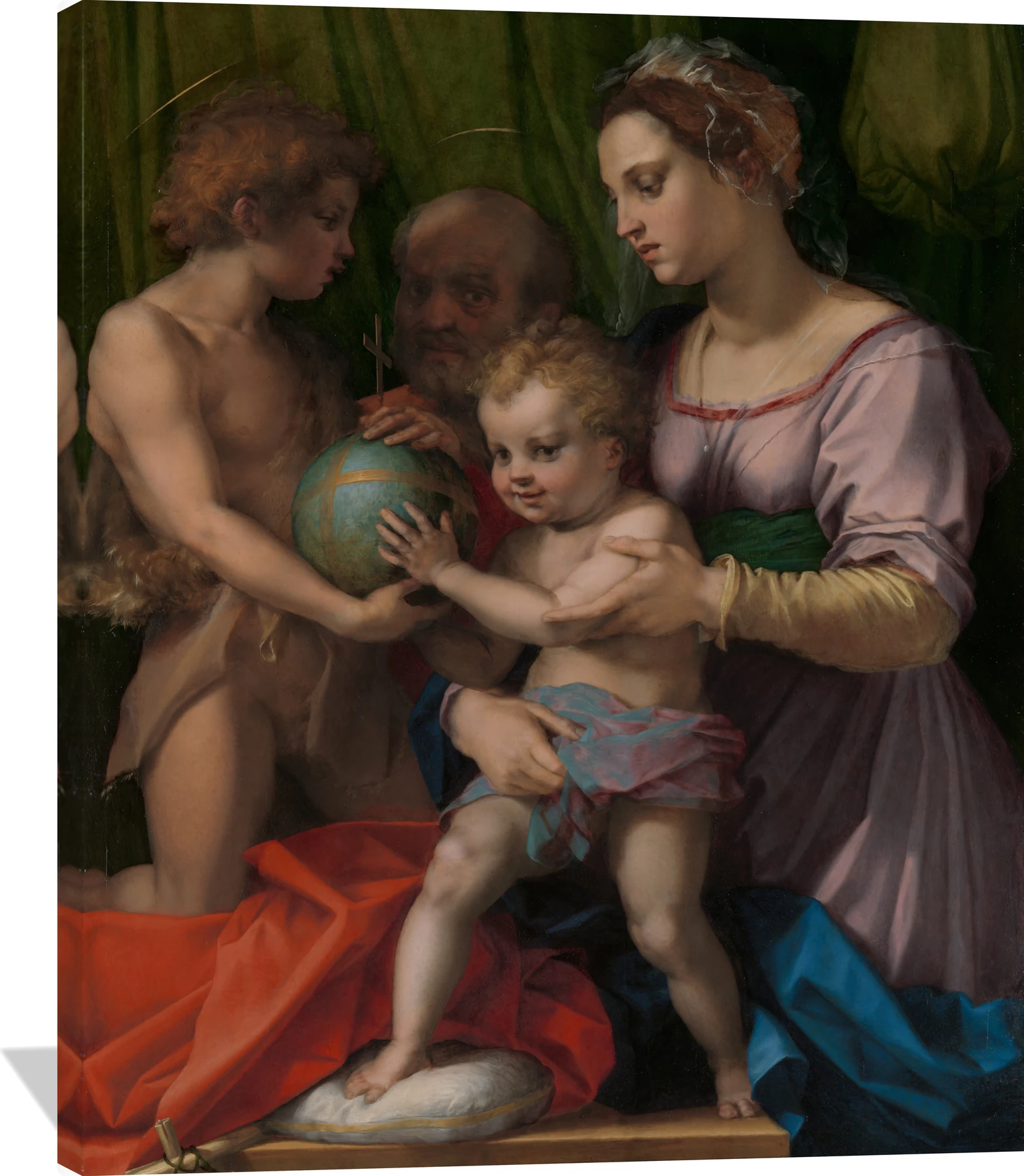 The Holy Family with the Young Saint John the Baptist