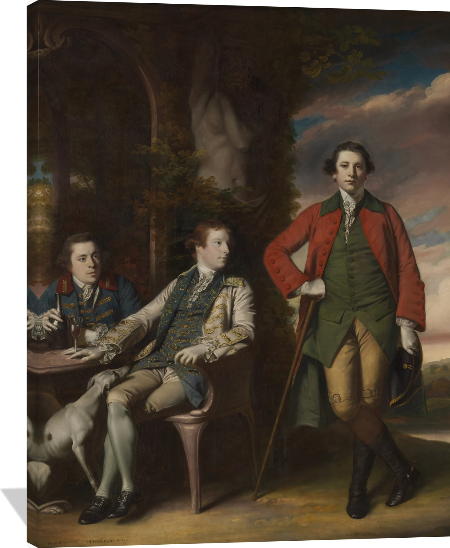 The Honorable Henry Fane (1739–1802) with Inigo Jones and Charles Blair