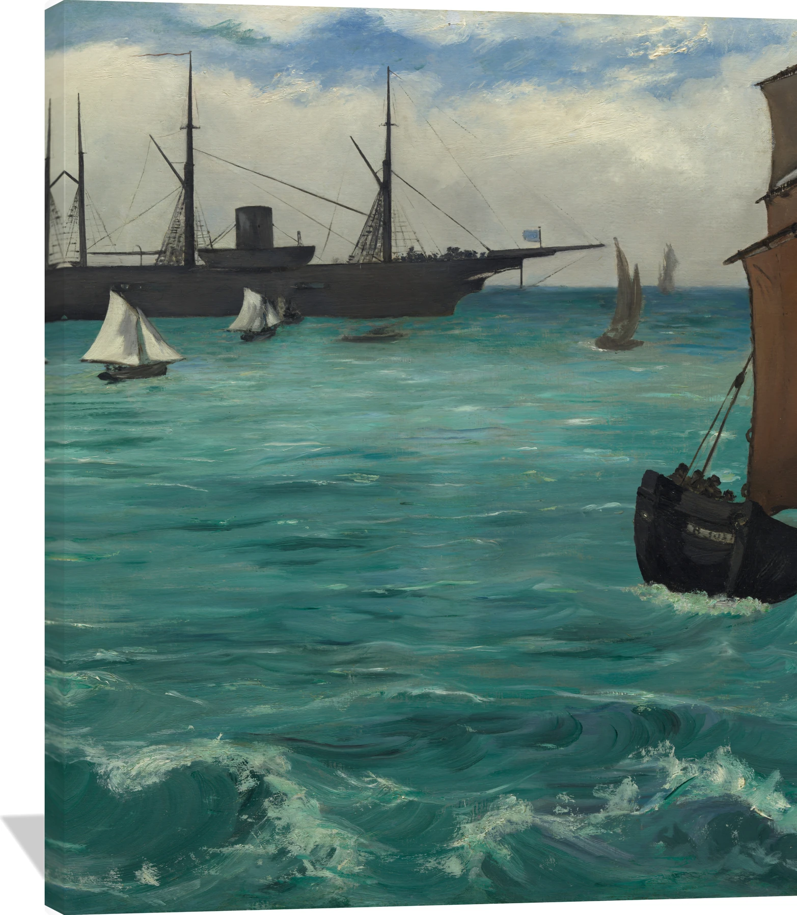 The "Kearsarge" at Boulogne