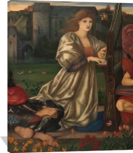 Artwork by Sir Edward Burne-Jones