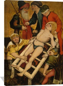 Artwork by Master of the Acts of Mercy
