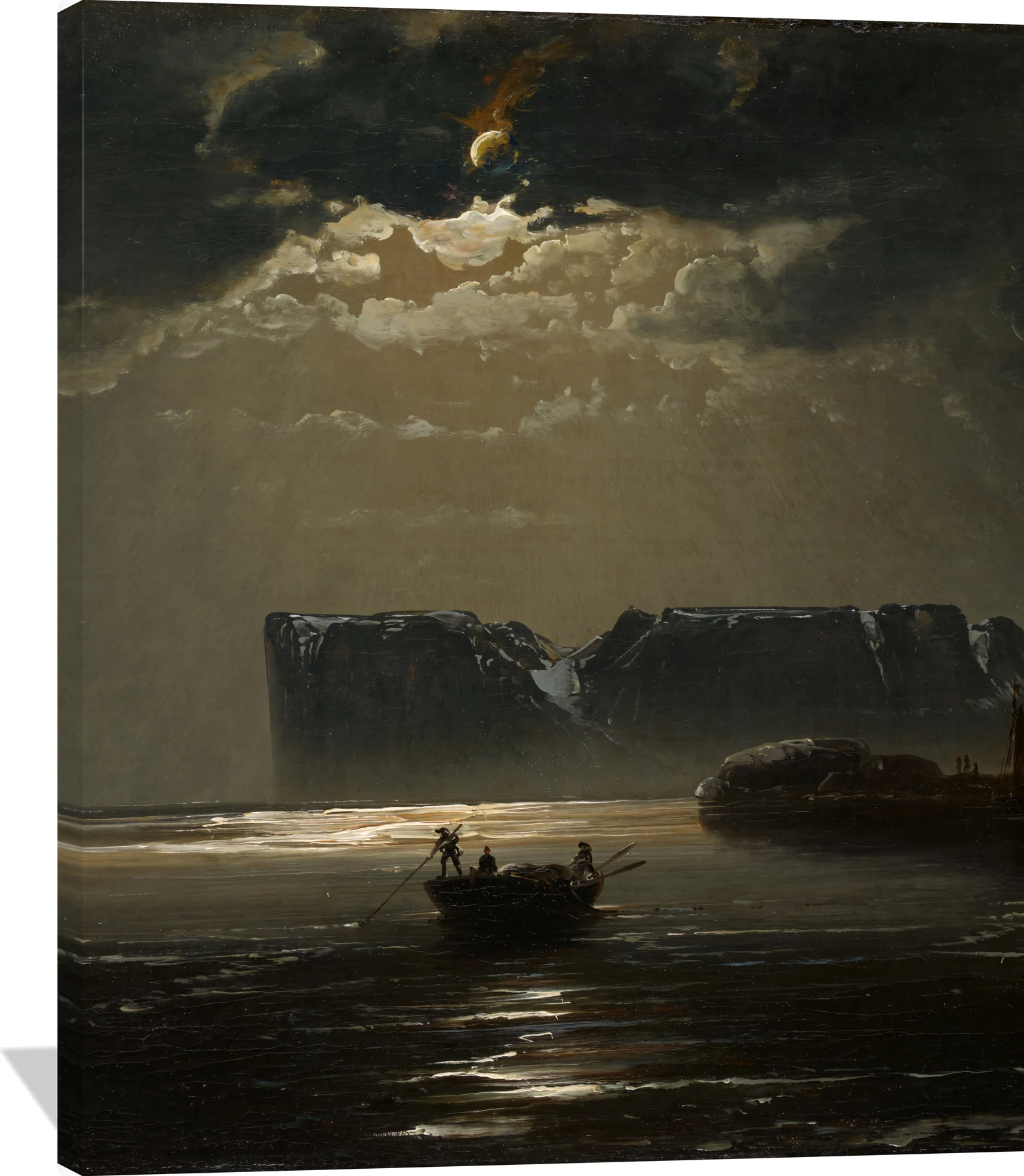 The North Cape by Moonlight