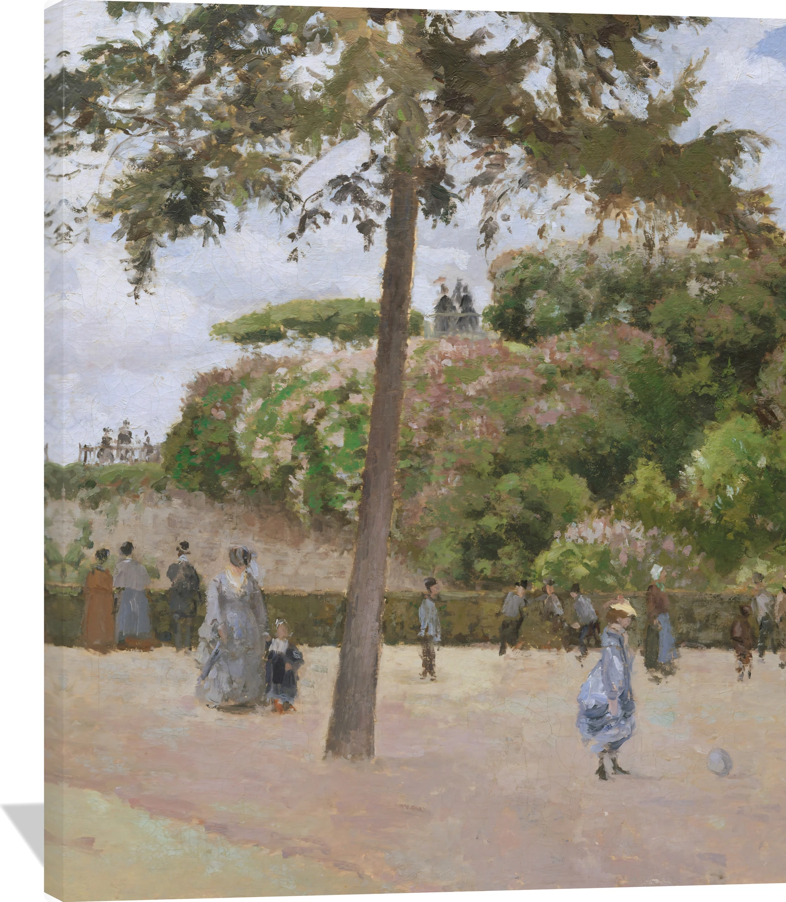 The Public Garden at Pontoise