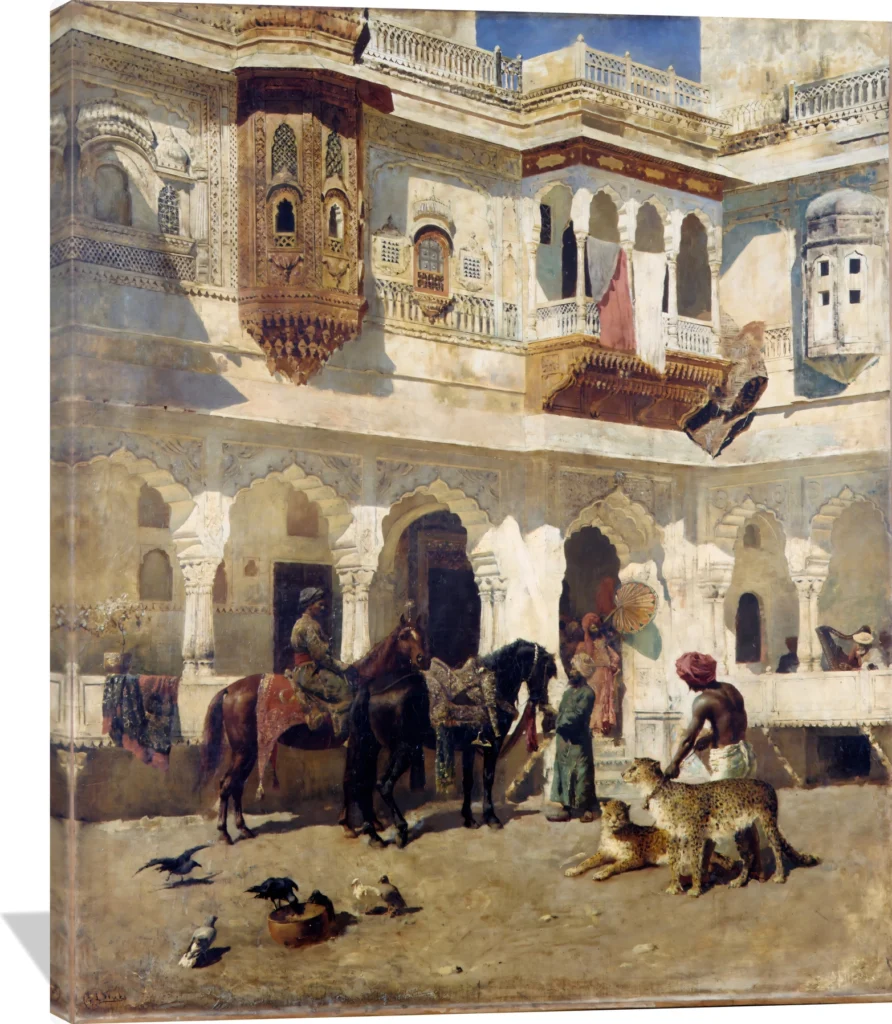 The Rajah Starting on a Hunt