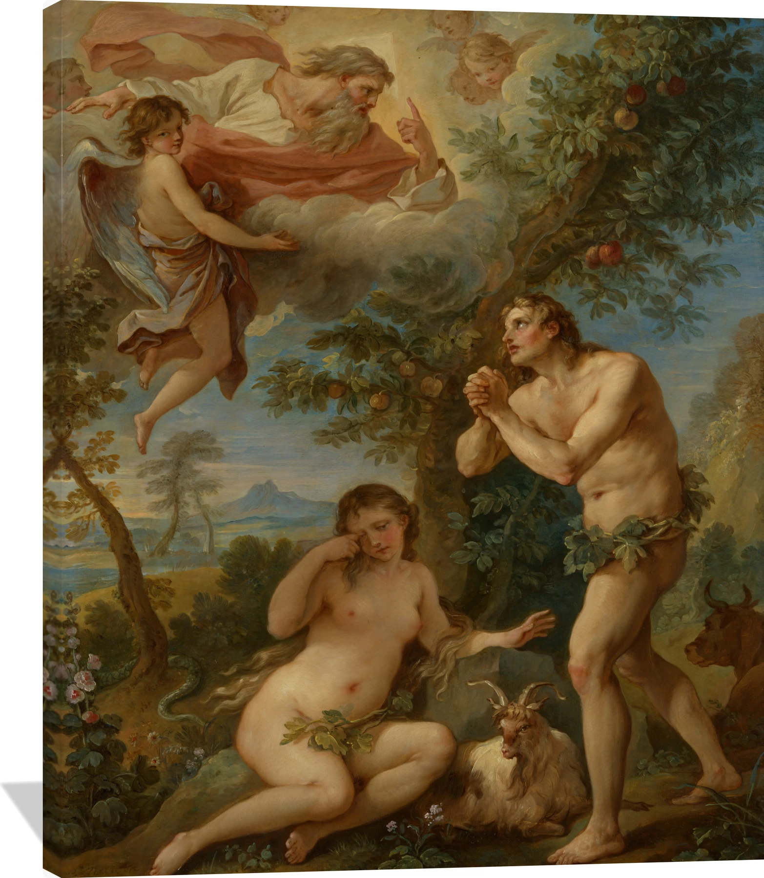 The Rebuke of Adam and Eve