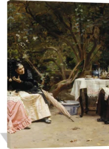 Artwork by Jean-Georges Vibert