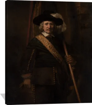 The Standard Bearer (probably Floris Soop, 1604–1657)