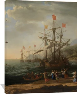 Artwork by Claude Lorrain (Claude Gellée)