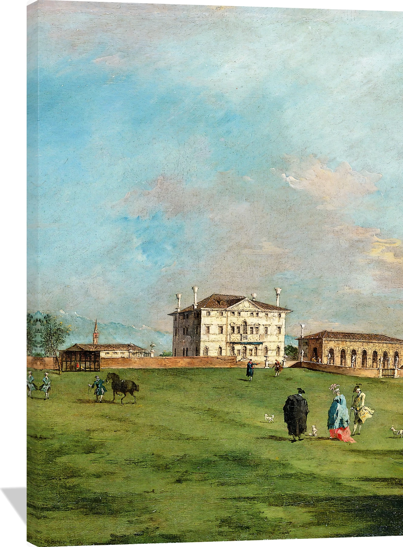 The Villa Loredan, Paese