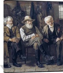 Artwork by John George Brown